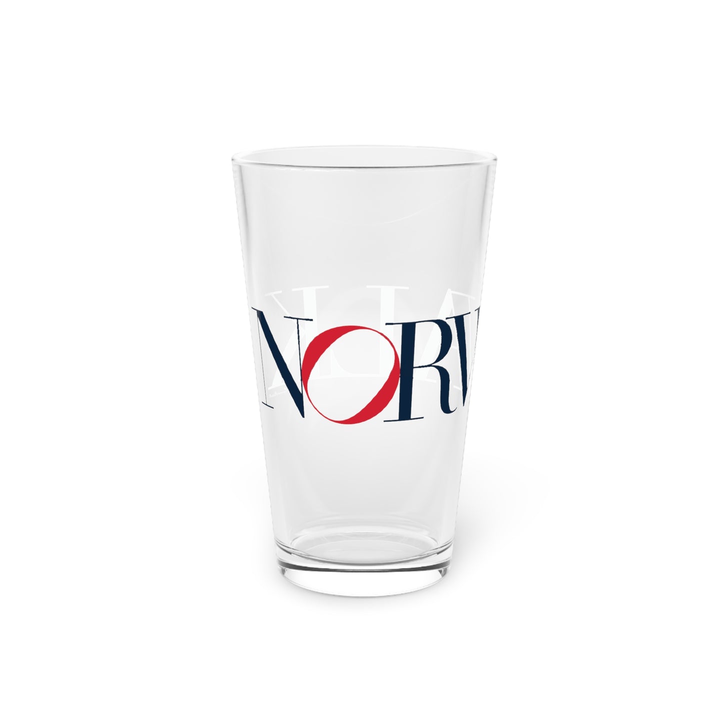 41 Tilt Norwalk Pint Glass, 16oz