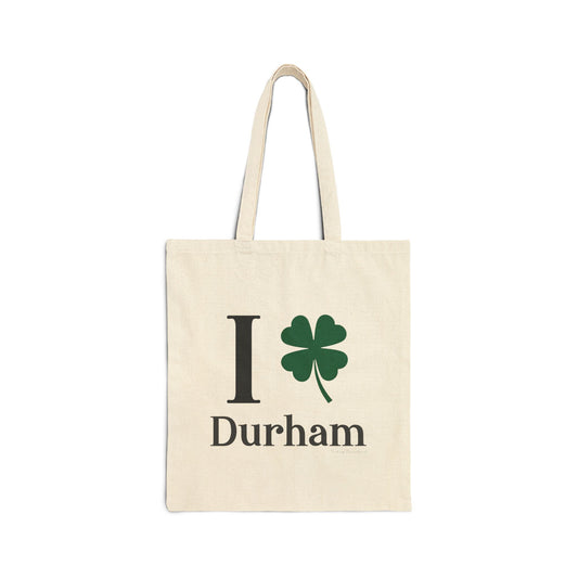I Clover Durham Cotton Canvas Tote Bag