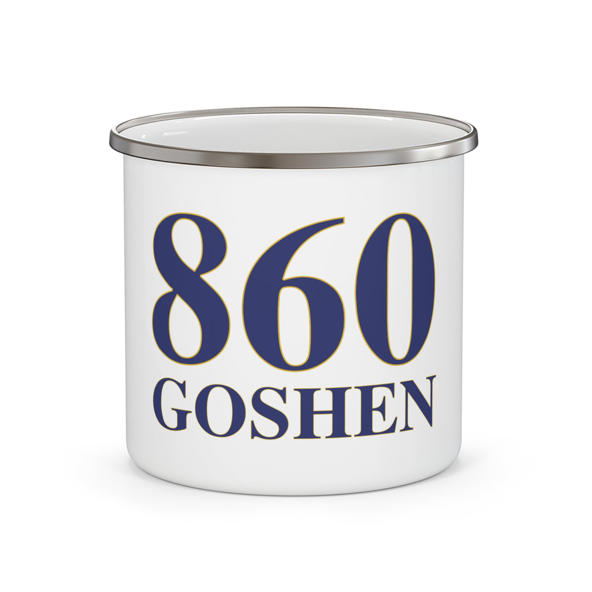 860 Goshen  Enamel Camping Mug