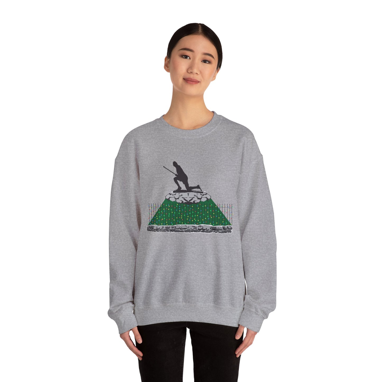 Minuteman Holiday Lights Unisex Heavy Blend™ Crewneck Sweatshirt