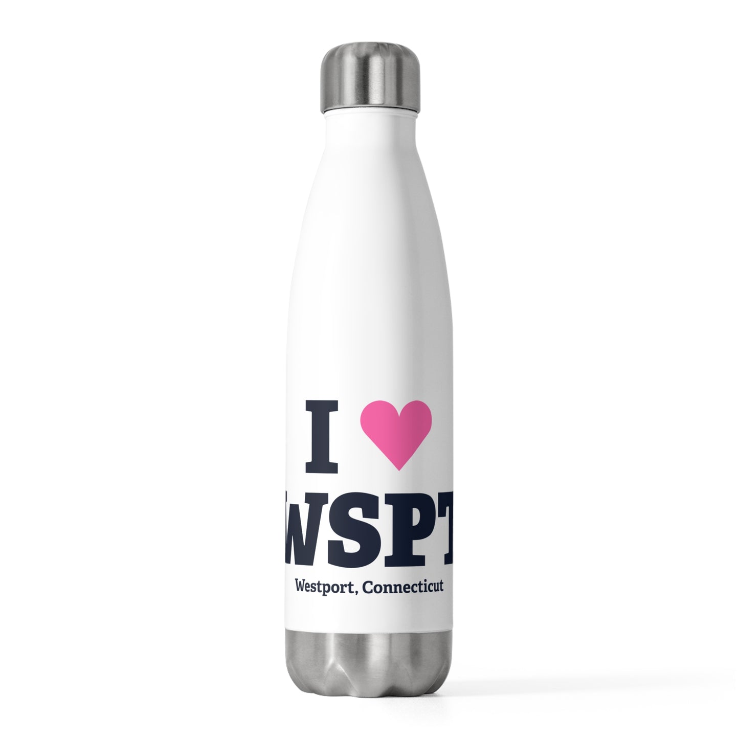 I Heart WSPT 20oz Insulated Bottle
