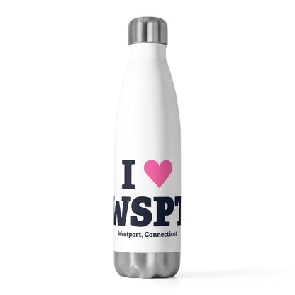 I Heart WSPT 20oz Insulated Bottle