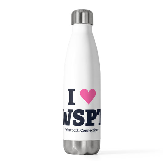 I Heart WSPT 20oz Insulated Bottle
