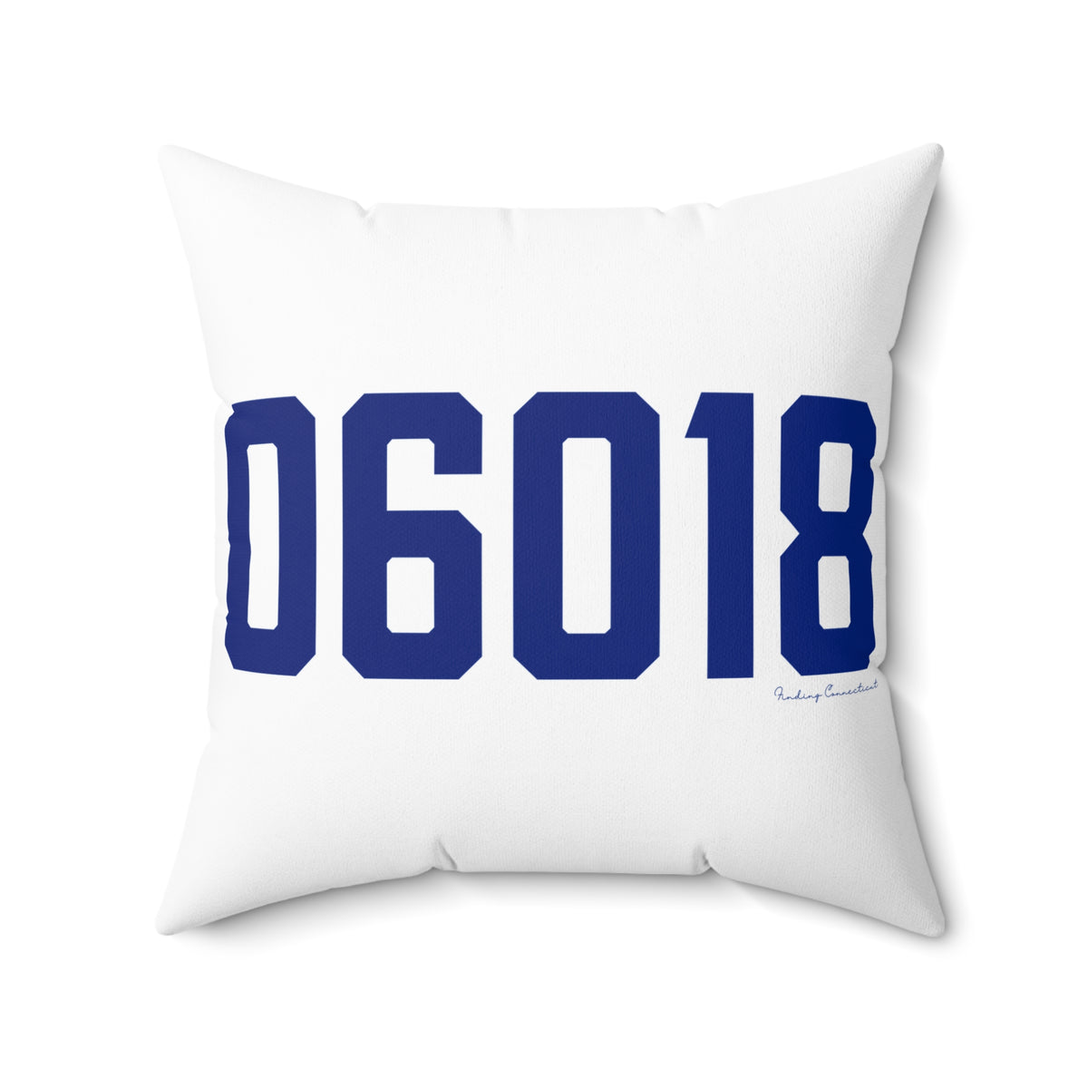 06018 North Canaan Connecticut Zip Code Polyester Square Pillow
