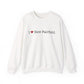 I Heart New Fairfield. Unisex Heavy Blend™ Crewneck Sweatshirt