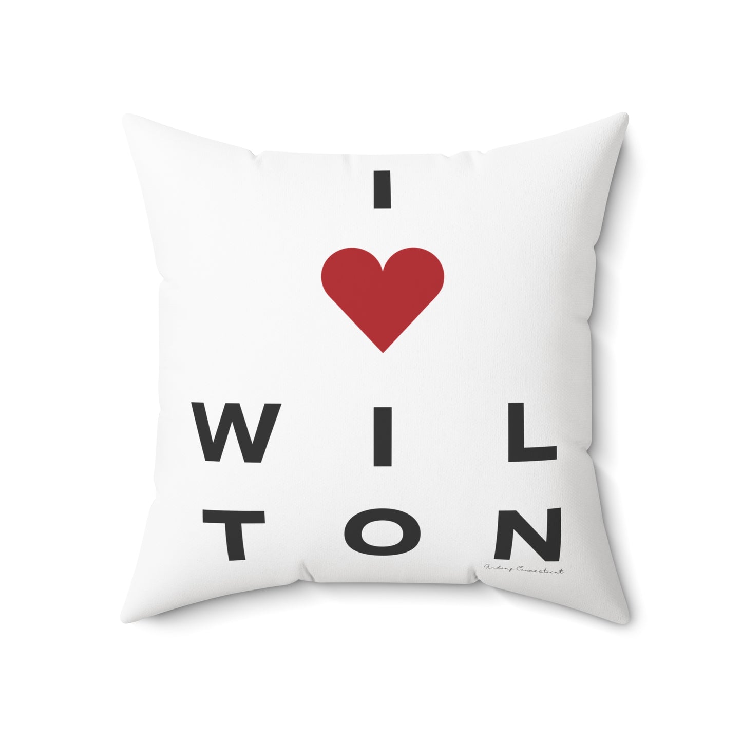 Wilton Vision Spun Polyester Square Pillow
