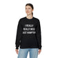 I Really Really Miss East Hampton (white) Unisex Heavy Blend™ Crewneck Sweatshirt