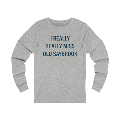 Old saybrook conencticut long sleeve shirt