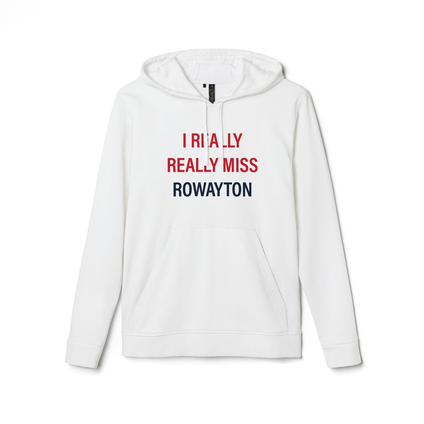I Really Really Miss Rowayton adidas Unisex Fleece Hoodie