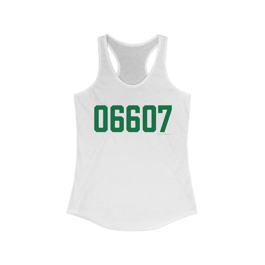 06607 Bridgeport Connecticut Zip Code Women's Ideal Racerback Tank Top