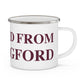 Just a kid from Wallingford Enamel Camping Mug