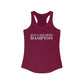 Just a kid from Hampton Women's Ideal Racerback Tank Top