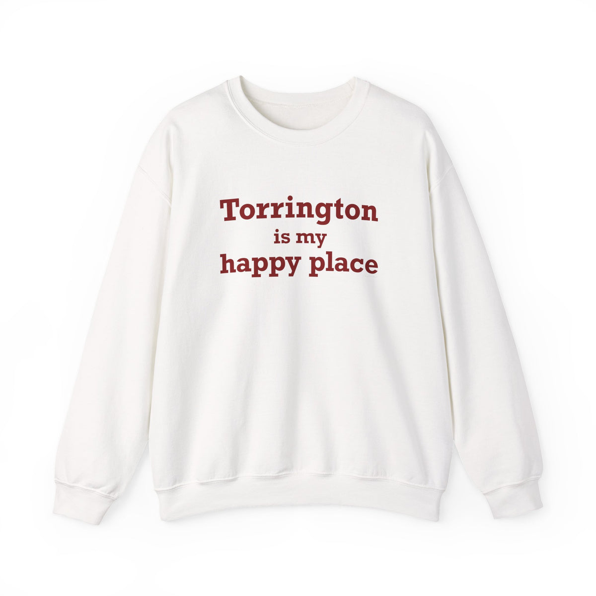 Torrington is My Happy Place Unisex Heavy Blend™ Crewneck Sweatshirt