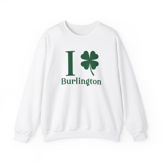 I Clover Burlington Unisex Heavy Blend™ Crewneck Sweatshirt