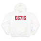 06716 Wolcott Connecticut Zip Code Champion Hoodie