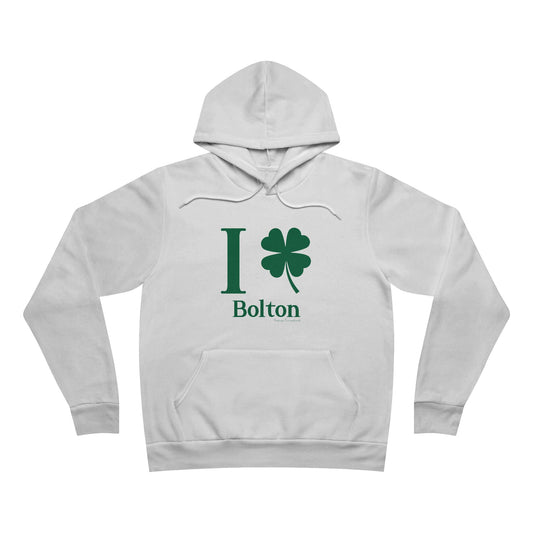 I Clover Bolton Unisex Sponge Fleece Pullover Hoodie