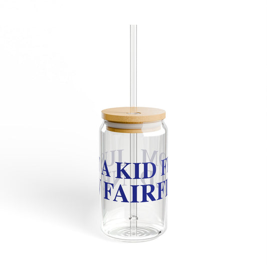 Just a kid from New Fairfield Sipper Glass, 16oz