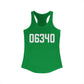 06340 Groton CT Zip Code Women's Ideal Racerback Tank Top