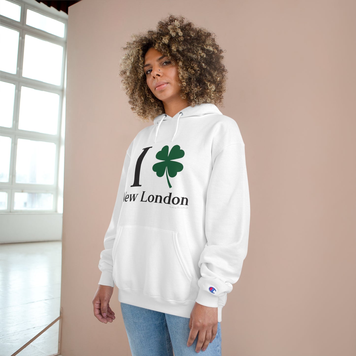 I Clover New London Champion Hoodie