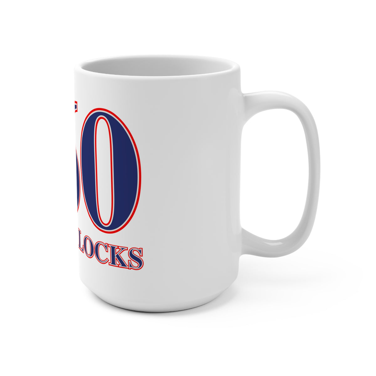 Windsor Locks Red, White & Blue Mug 15oz