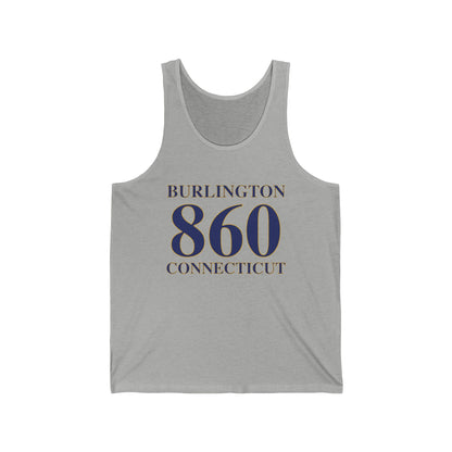 Burlington 860 Connecticut Unisex Jersey Tank Top