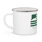 Torrington Connecticut St. Patrick’s Day Flag Enamel Camping Mug
