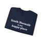 South Norwalk is My Happy Place Unisex Heavy Blend™ Crewneck Sweatshirt