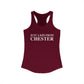 Just a kid from Chester Women's Ideal Racerback Tank Top