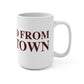 Just a kid from Voluntown Mug 15oz