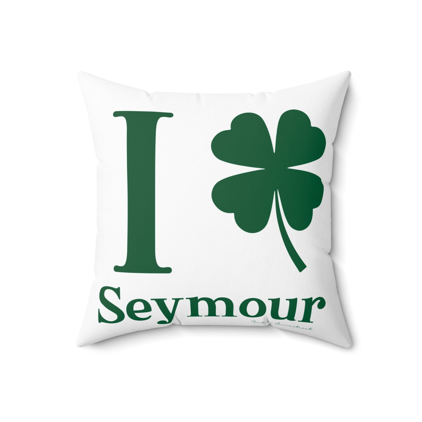 I Clover Seymour Spun Polyester Square Pillow