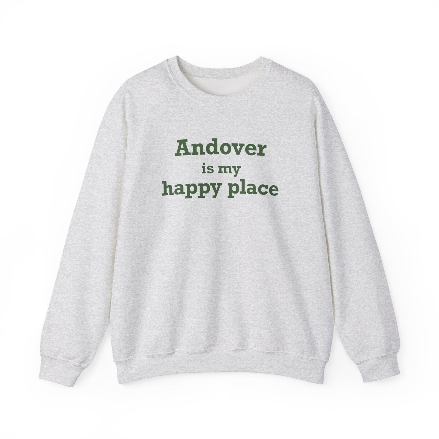 Andover is My Happy Place Unisex Heavy Blend™ Crewneck Sweatshirt