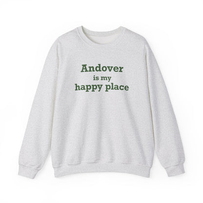 Andover is My Happy Place Unisex Heavy Blend™ Crewneck Sweatshirt