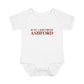 Just a kid from Ashford Infant Baby Rib Bodysuit