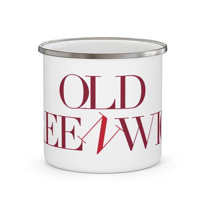 41 Tilt Old Greenwich Enamel Camping Mug