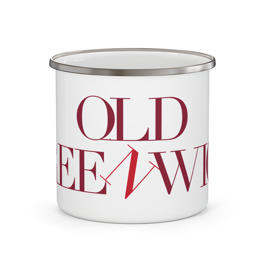 41 Tilt Old Greenwich Enamel Camping Mug