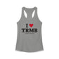 I Heart TRMB Women's Ideal Racerback Tank Top