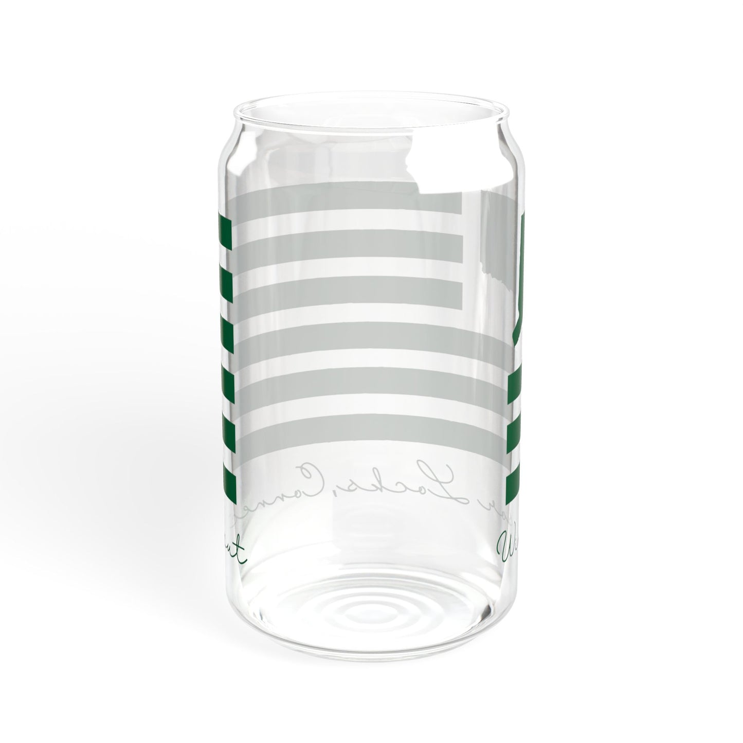 Windsor Locks Connecticut St. Patrick’s Day Flag Sipper Glass, 16oz