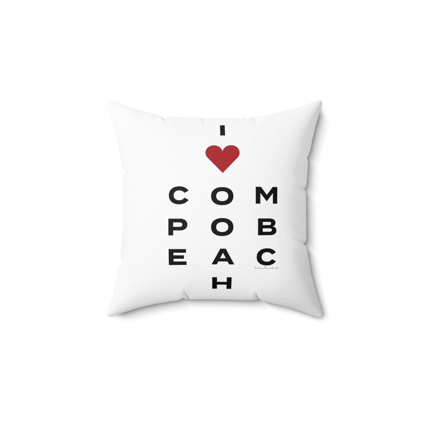 Compo Beach Vision Spun Polyester Square Pillow