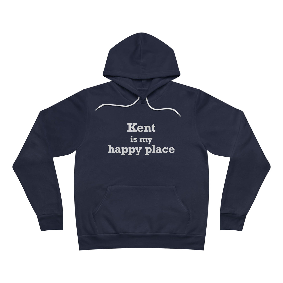 Kent is My Happy Place Unisex Sponge Fleece Pullover Hoodie