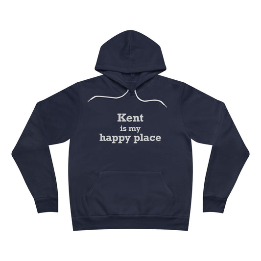 Kent is My Happy Place Unisex Sponge Fleece Pullover Hoodie
