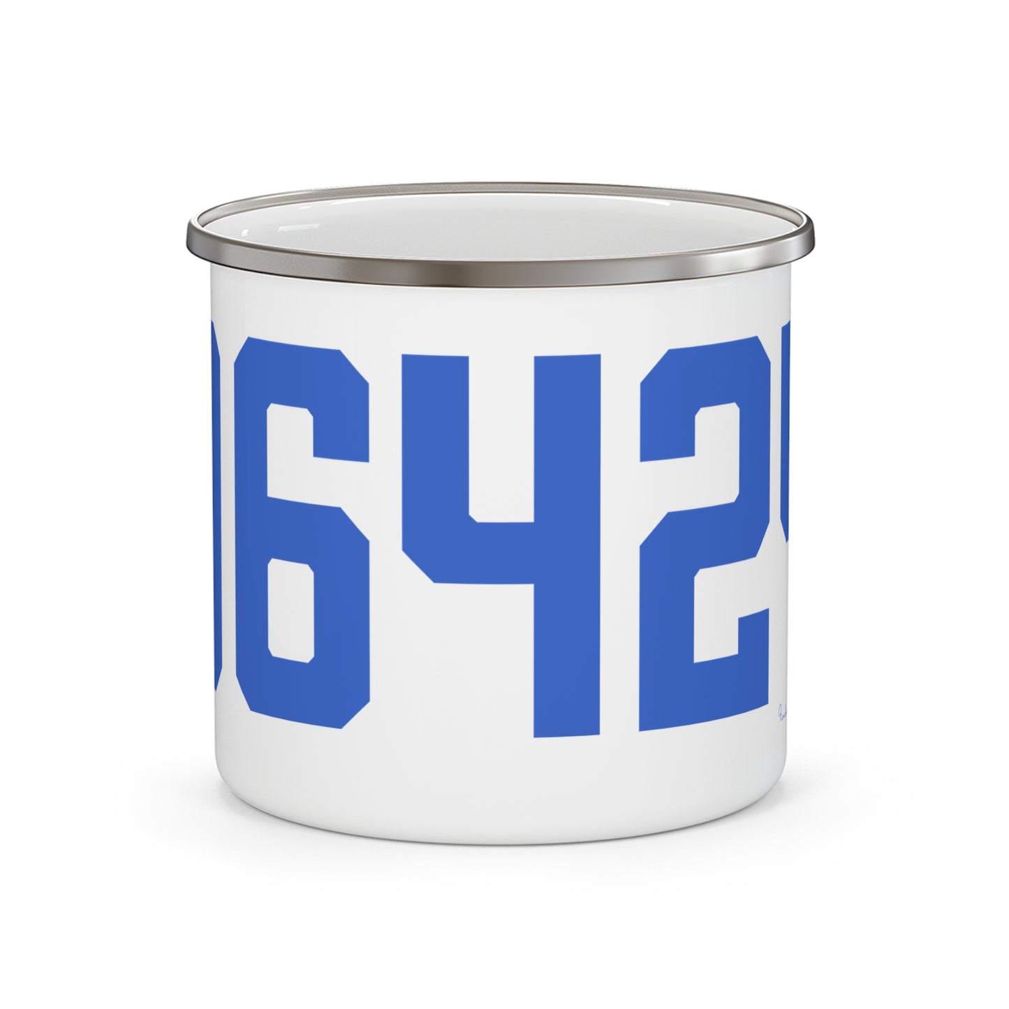06464 East Hampton Connecticut Zip Code Enamel Camping Mug