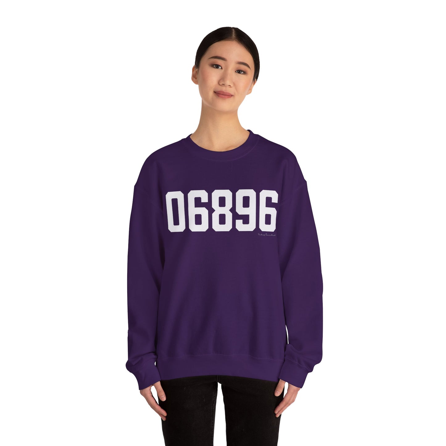 06896 Redding CT Zip Code Unisex Heavy Blend™ Crewneck Sweatshirt