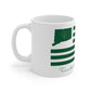 Trumbull Connecticut St Patrick’s Day Flag Mug 11oz