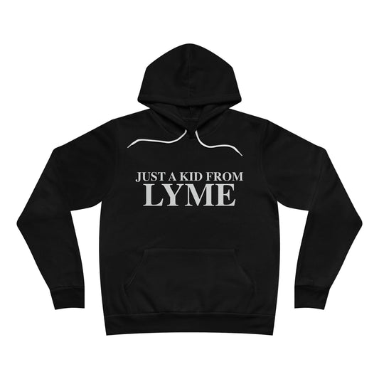 Just a kid from Lyme Unisex Sponge Fleece Pullover Hoodie