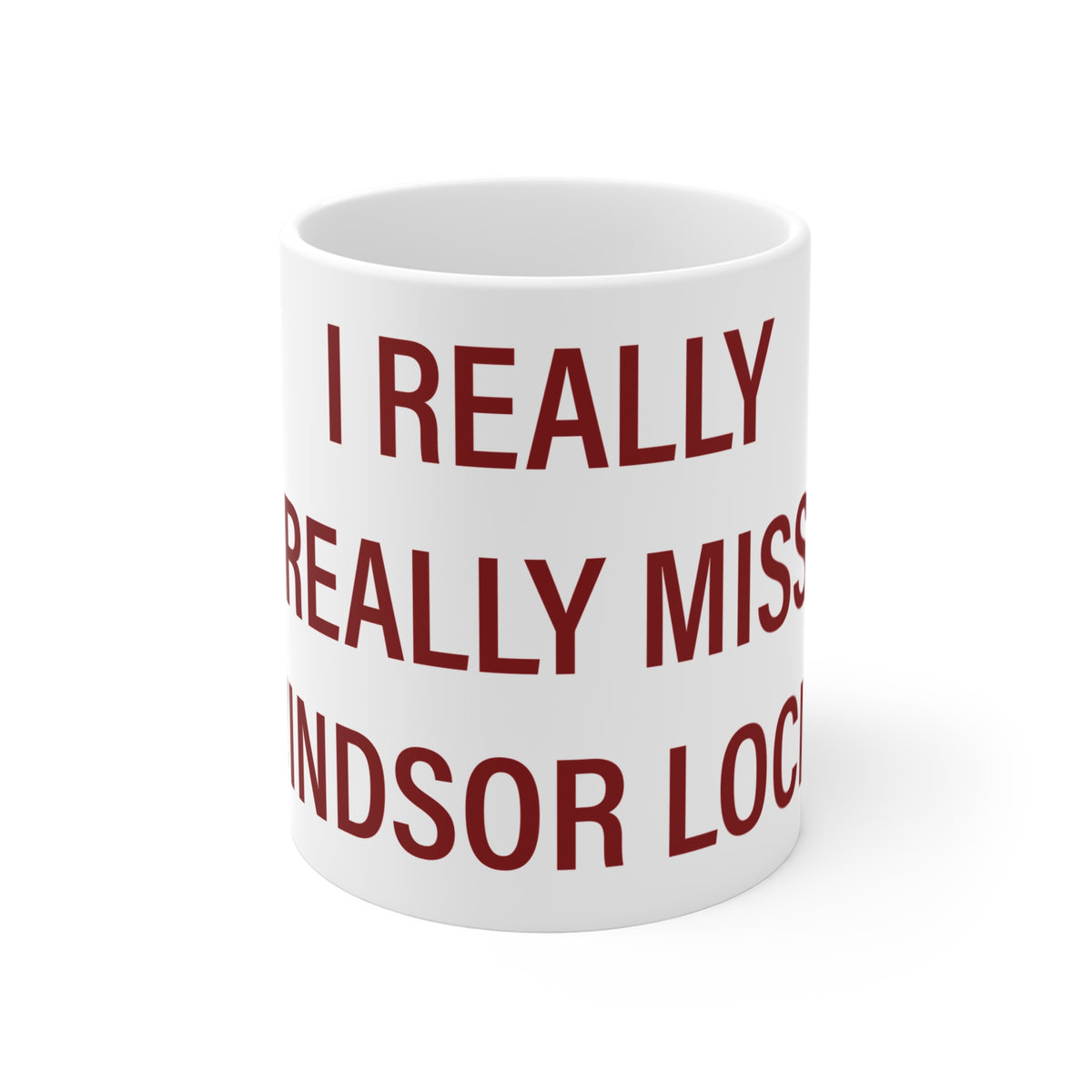 I Really Really Miss Windsor Locks Mug 11oz