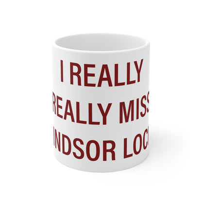 I Really Really Miss Windsor Locks Mug 11oz