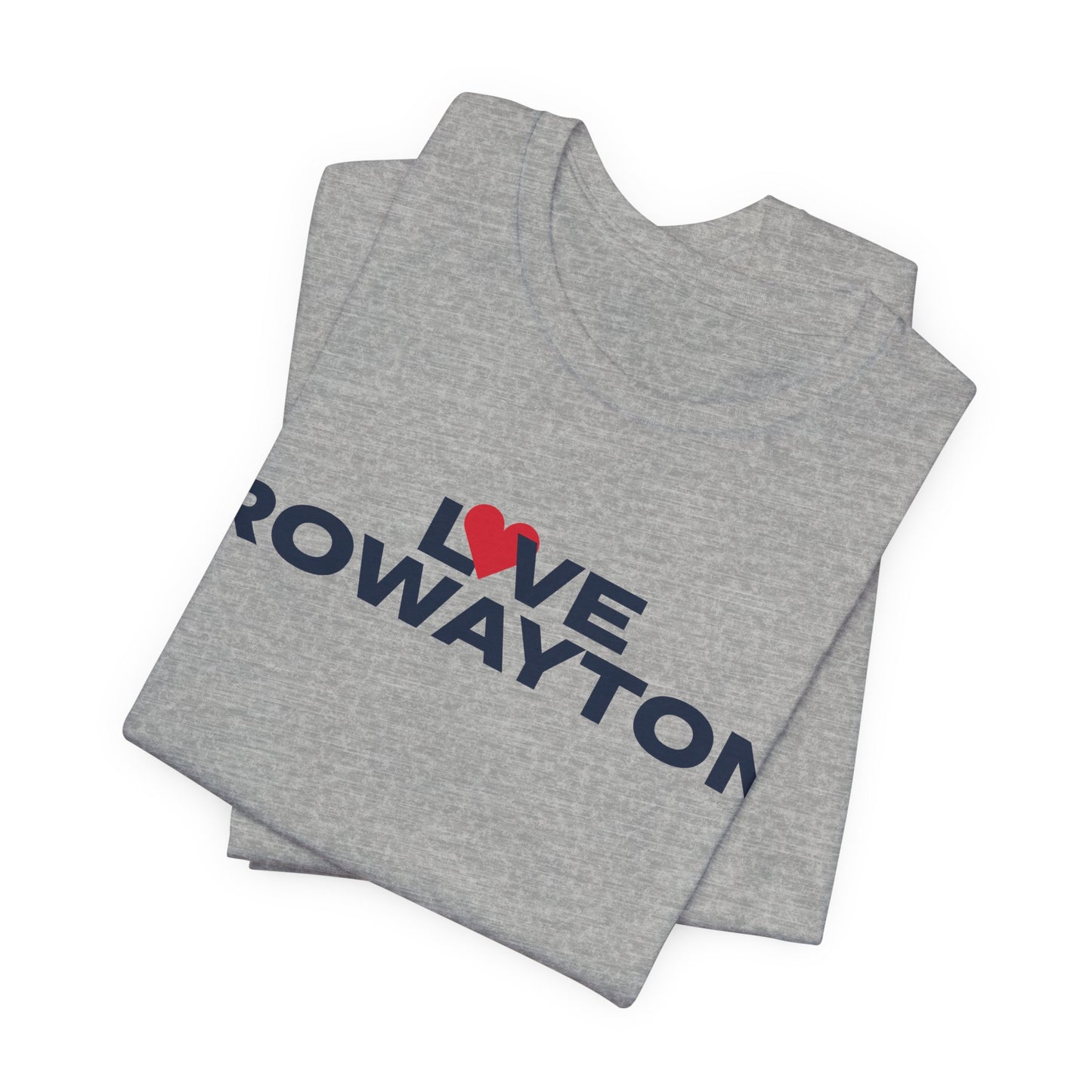 Love Rowayton Unisex Jersey Short Sleeve T-Shirt