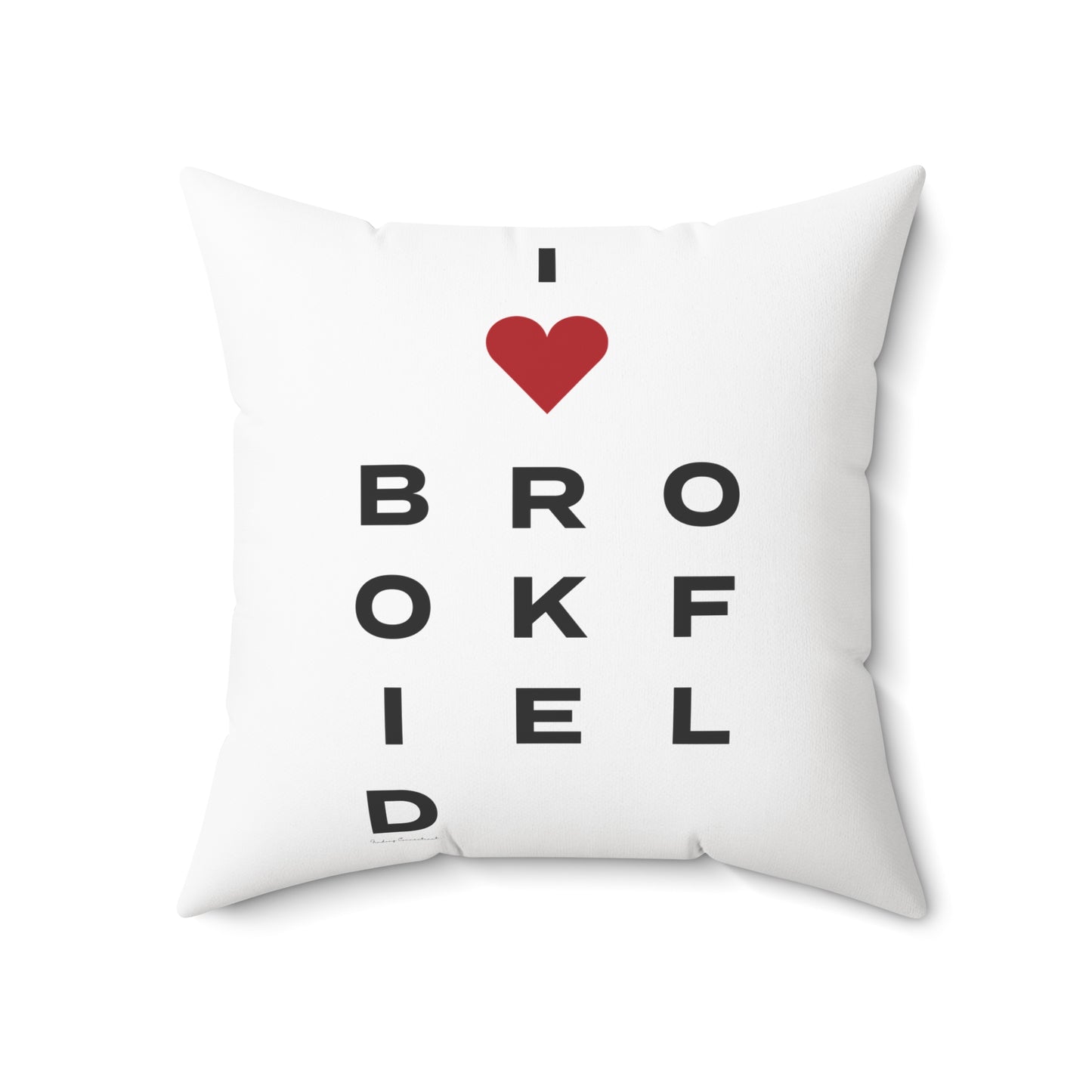 Brookfield Vision Spun Polyester Square Pillow