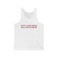 Just a kid from Killingworth Unisex Jersey Tank