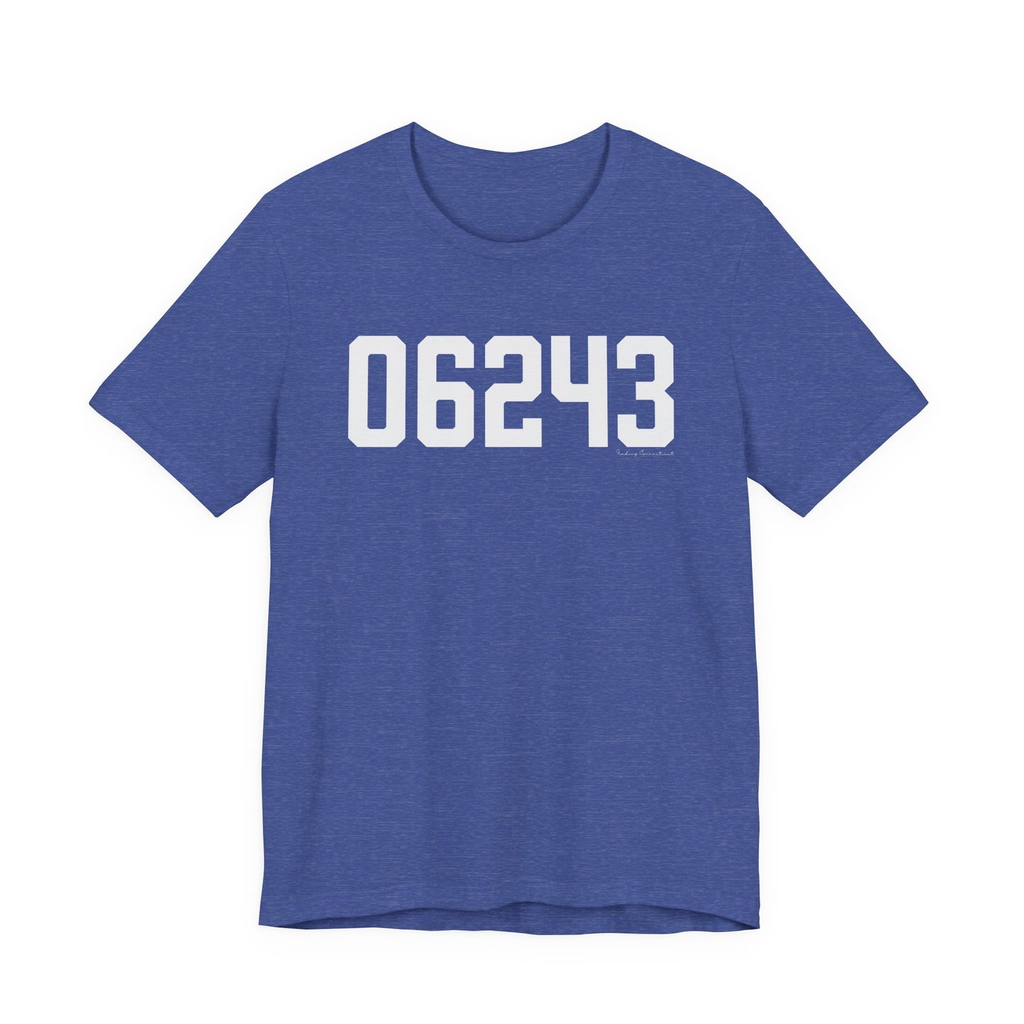 06243 Killingly  CT Zip Code Unisex Jersey Short Sleeve T-Shirt